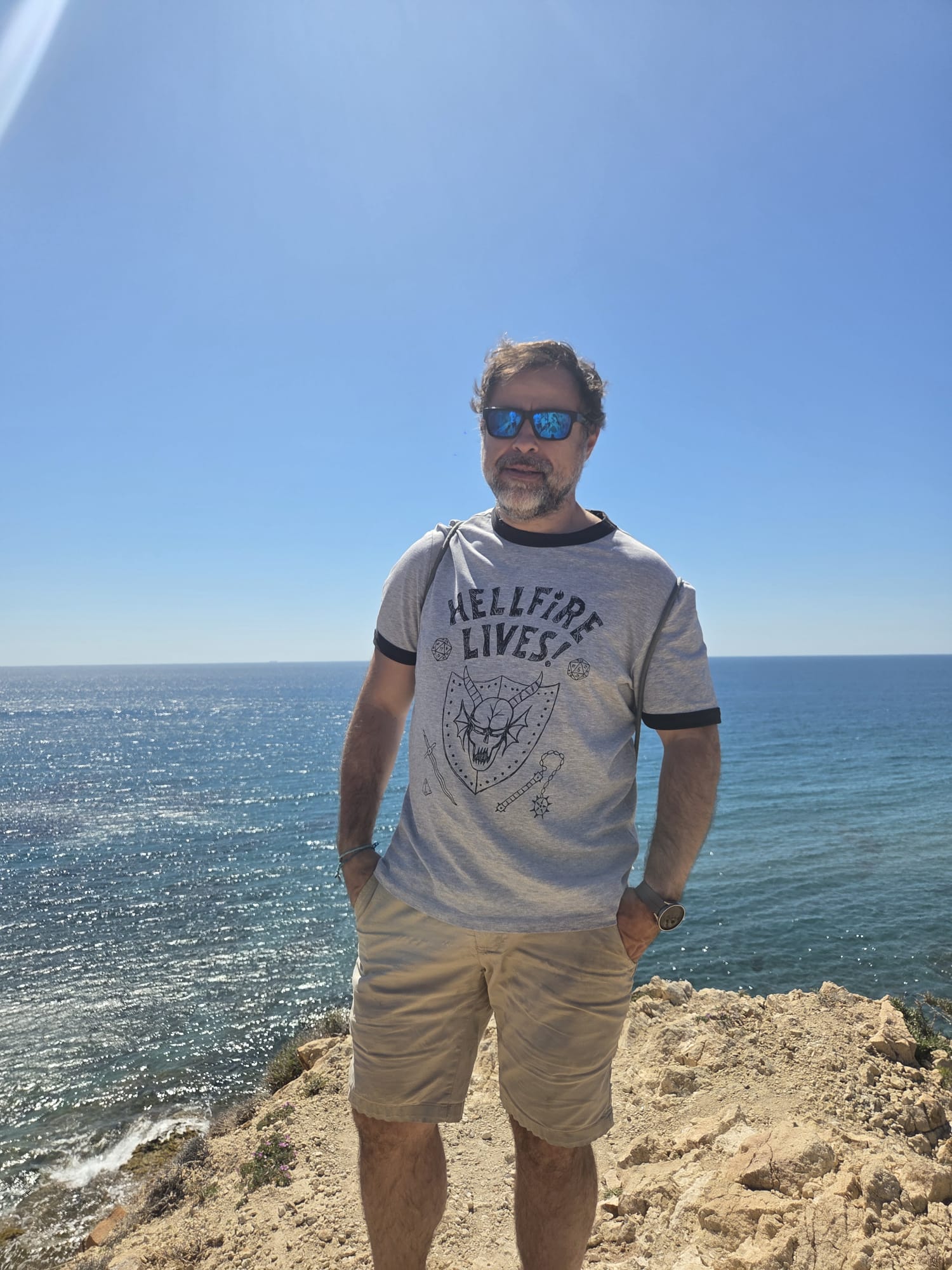 Acantilado con vistas al mar